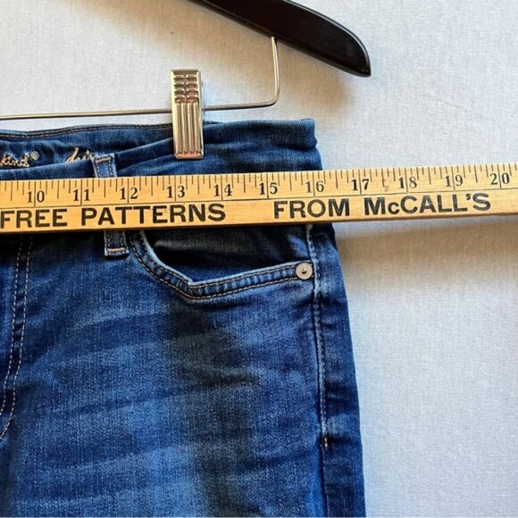 7 For All Mankind Kimmie crop denim jeans Sz 30 - Picture 11 of 13